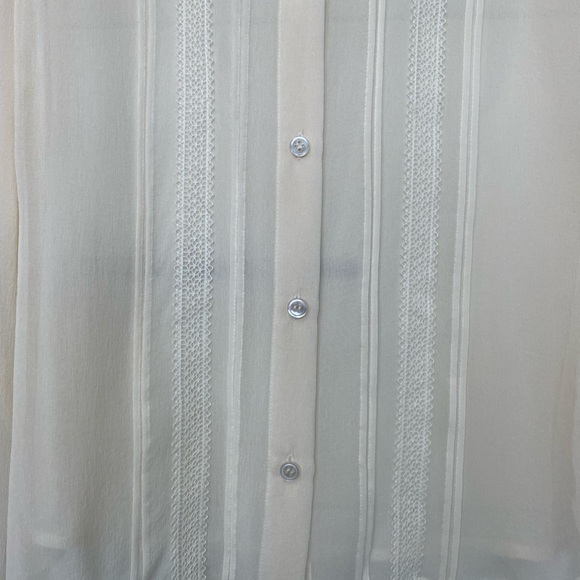 VTG 90s Liz Claiborne Button down blouse - Picture 3 of 6